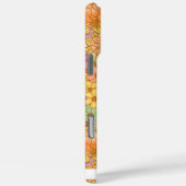 グルーヴィレトロ夏期プロテアおよびデイジーパターン Case-Mate iPhoneケース (裏面 / 右)