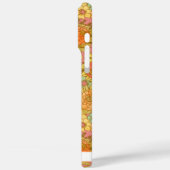 グルーヴィレトロ夏期プロテアおよびデイジーパターン Case-Mate iPhoneケース (裏面 / 左)