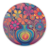 グルーヴィレトロ花瓶 セラミックノブ (正面)