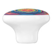 グルーヴィレトロ花瓶 セラミックノブ (側面)