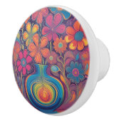 グルーヴィレトロ花瓶 セラミックノブ (右)