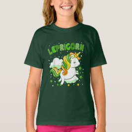 グルーヴィレプリコーンユニコーンセントSt patricks day Tシャツ