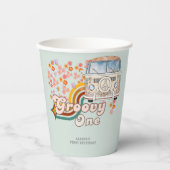グルーヴィワンデイジーヒッパイヴァンファースト誕生日 紙コップ (正面)