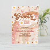 グルーヴィワンピースラブパーティーレインボーバースデーパーティー 招待状 (スタンド正面)