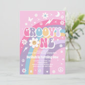 グルーヴィワンピースラブパーティーレインボーバースデーパーティー 招待状 (スタンド正面)