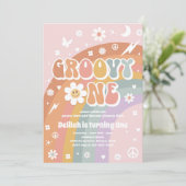 グルーヴィワンピースラブパーティーレインボーバースデーパーティー 招待状 (スタンド正面)