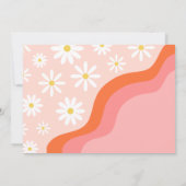 グルーヴィワンファースト誕生日招待状 | |Groovy One 招待状 (裏面)