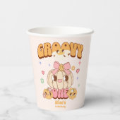 グルーヴィワンボホデイジー1st誕生日パーティー 紙コップ (裏面)