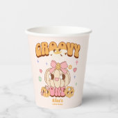 グルーヴィワンボホデイジー1st誕生日パーティー 紙コップ (正面)