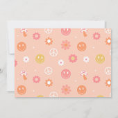 グルーヴィワンボホレトロ1st誕生日招待状 招待状 (裏面)