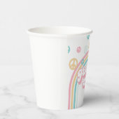 グルーヴィワンレトロサマーレインボー 紙コップ (右)