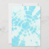 グルーヴィワンレトロボーイファースト誕生日招待状 招待状 (裏面)