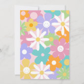 グルーヴィワン誕生日招待状 招待状 (裏面)