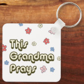 グルーヴィーこのおばあちゃん祈フローラ キーホルダー (裏面)