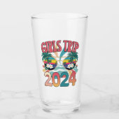 グルーヴィーな女子旅 2024 週末 夏 ビーチ タンブラーグラス (正面)