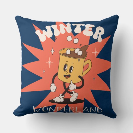 グルーヴィークリスマスデイ装飾用クッション クッション (正面)