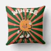 グルーヴィークリスマスデイ装飾用クッション クッション (裏面)