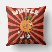 グルーヴィークリスマスデイ装飾用クッション クッション (裏面)