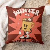 グルーヴィークリスマスデイ装飾用クッション クッション (ブランケット)