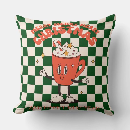 グルーヴィークリスマスデー クッション (正面)