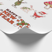 グルーヴィークリスマス ラッピングペーパー (角)