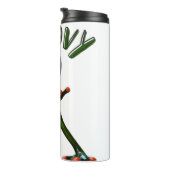 グルーヴィーグリーンカエル タンブラー (回転右)