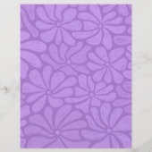 グルーヴィーフラワースクレーブック紙 (裏面)