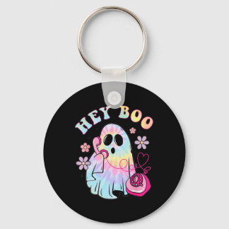 グルーヴィーヘイBooかわいい幽霊面白いハロウィーンガールズwo キーホルダー