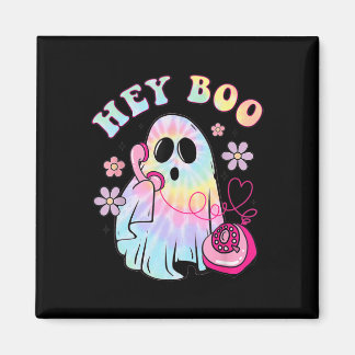 グルーヴィーヘイBooかわいい幽霊面白いハロウィーンガールズwo マグネット