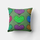 グルーヴィーラヴァハートメルティおもしろい60年代ビベス クッション (裏面)