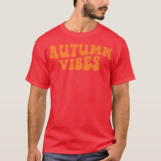 グルーヴィー秋ビベスレトロその秋ヤールオータムタ Tシャツ