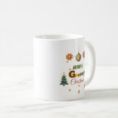 グルーヴィー70sクリスマスパーティー コーヒーマグカップ (正面右)