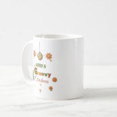 グルーヴィー70sクリスマスパーティー コーヒーマグカップ (正面左)