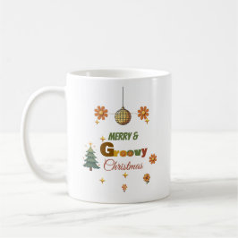 グルーヴィー70sクリスマスパーティー コーヒーマグカップ