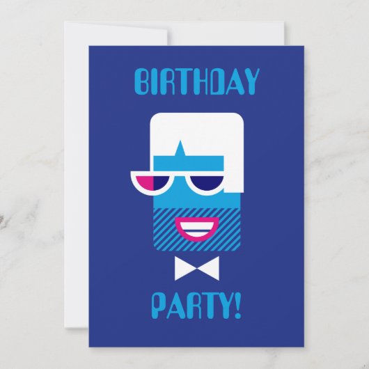 グルーヴィー・ガイ 招待状 (正面)