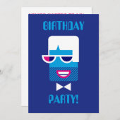 グルーヴィー・ガイ 招待状 (正面/裏面)