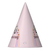 グルーヴィ幽霊ハロウィーン誕生日 パーティーハット (左)