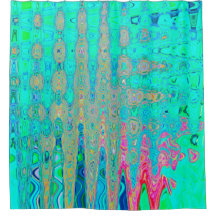 グルーヴィ抽象芸術レトロレインボー原子波