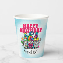 グルーヴィ格言レインボー絞り染め誕生日