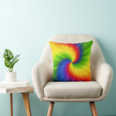 グルーヴィ絞り染め クッション (椅子)