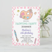 グルーヴィ絵を描ーパーティの招待状 招待状 (スタンド正面)