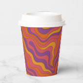 グルーヴィ誕生日紙カップ 紙コップ (裏面)