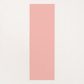 グルーヴィ赤面ボホデイジーフローラガーデンパターン ヨガマット (裏面)