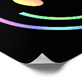 グルーヴィ顔 |レトロ70年代 ポスター (角)