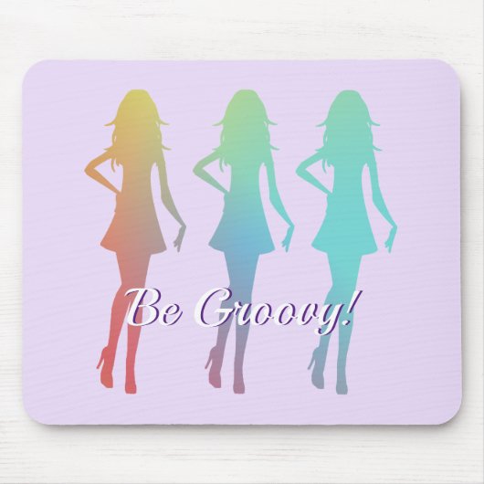 グルーヴィ・ガールズ マウスパッド (正面)