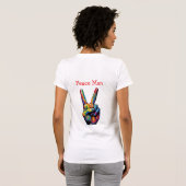 グルーヴォロジー - 言葉を植える Tシャツ (裏面フル)