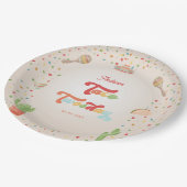 グルーヴカラフルィエスタ2ndバースデータコトゥーズデイ ペーパープレート (アングル)