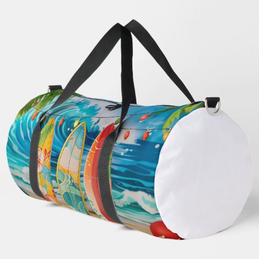 グルーヴカラフルサマーサーフボード ダッフルバッグ (左コーナー)