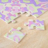 グルーヴカラフルボホ予測できなヒッピーレトロマンダラ ジグソーパズル (側面)