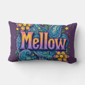 グルーヴサイケデリックィー「メルロー」レトロヒッパイアート ランバークッション (裏面)